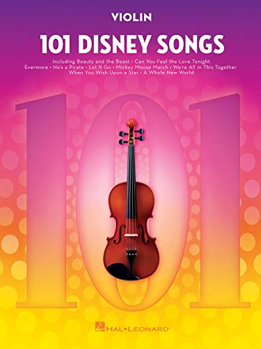 101 Disney Songs -For Violin-: Noten, Sammelband für Violine