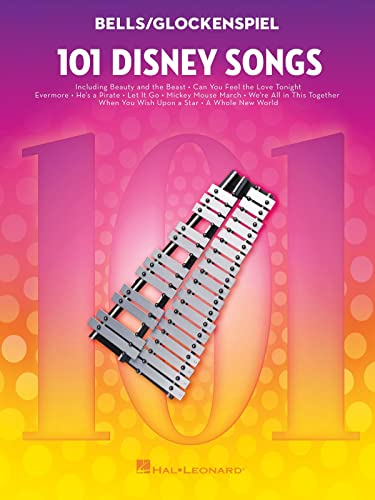 101 Disney Songs: Bells/Glockenspiel von HAL LEONARD