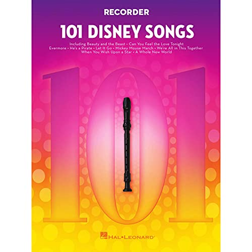 101 Disney Songs For Recorder von HAL LEONARD