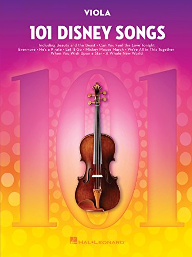 101 Disney Songs -For Viola-: Noten, Sammelband für Viola 101 Disney Songs -For Viola-: Noten, Sammelband für Viola von Walt Disney