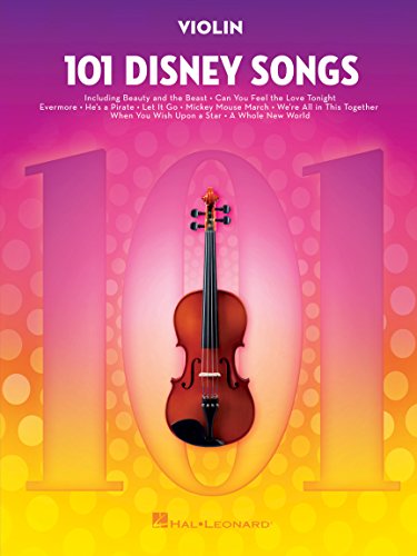101 Disney Songs -For Violin-: Noten, Sammelband für Violine (VIOLON) 101 Disney Songs -For Violin-: Noten, Sammelband für Violine (VIOLON) von Walt Disney