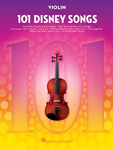 101 Disney Songs -For Violin-: Noten, Sammelband für Violine von HAL LEONARD