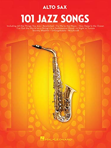 101 Jazz Songs Alto Sax von HAL LEONARD