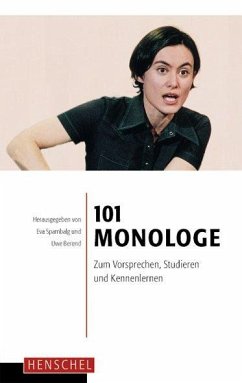 101 Monologe von Henschel Verlag