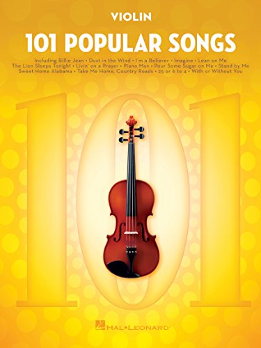 101 Popular Songs - Violin (Instrumental Folio): Noten, Sammelband für Violine (VIOLON) 101 Popular Songs - Violin (Instrumental Folio): Noten, Sammelband für Violine (VIOLON)