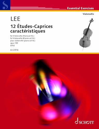 12 Etudes-Caprices caractéristiques: op. 100. Violoncello, Klavier ad lib.. (Essential Exercises) von SCHOTT MUSIC GmbH & Co KG, Mainz