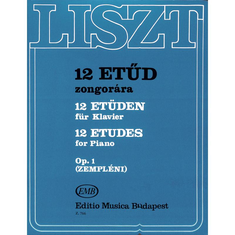 12 Etüden op 1