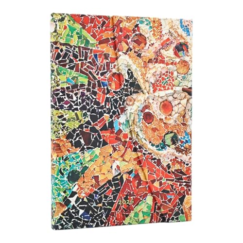 12 Mois 2026 Le Soleil de Gaudi Midi Vertical von PAPERBLANKS