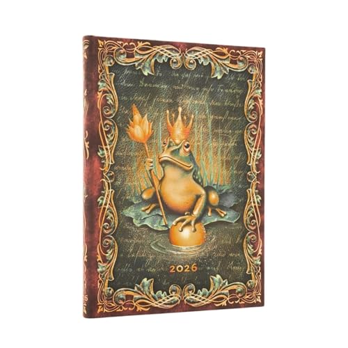12 Mois 2026 Les Frères Grimm, Le Roi Grenouille Midi Horizontal von PAPERBLANKS