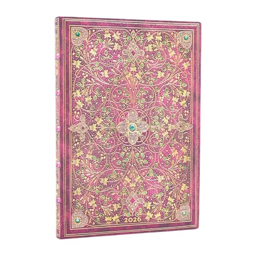 12 Mois Flexi 2026 Jubilé de Diamant Midi Vertical von PAPERBLANKS