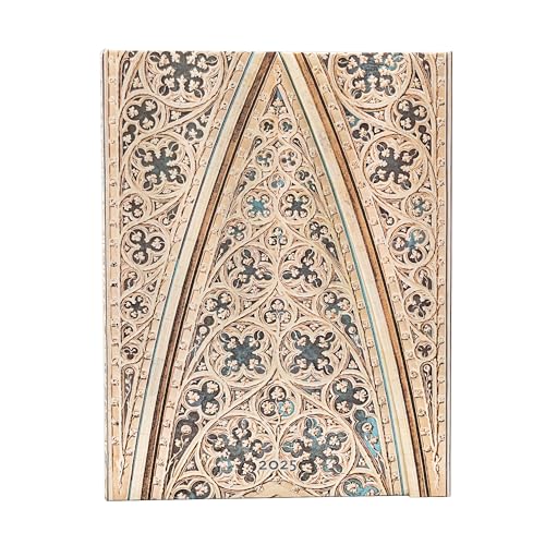Paperblanks 12-Monatskalender 2025, Gewölbe des Mailänder Doms, Ultra, Vertikal, mit Klappumschlag Paperblanks 12-Monatskalender 2025, Gewölbe des Mailänder Doms, Ultra, Vertikal, mit Klappumschlag