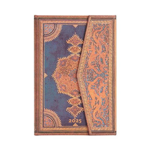 Paperblanks 12-Monatskalender 2025, Safawidisch Indigo, Mini, Verso, mit Klappumschlag Paperblanks 12-Monatskalender 2025, Safawidisch Indigo, Mini, Verso, mit Klappumschlag von Paperblanks