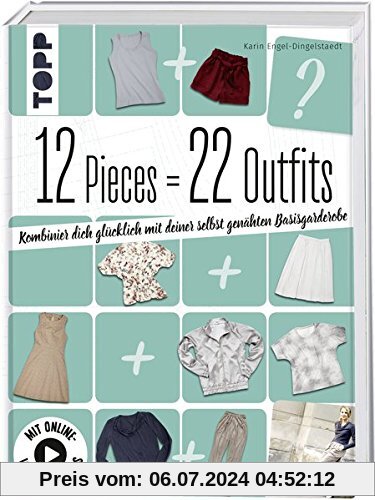 12 Pieces = 22 Outfits: Kombinier dich glücklich mit deiner selbstgenähten Basisgarderobe