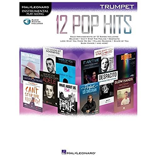 12 Pop Hits: Trumpet (Hal Leonard Instrumental Play-along): Trumpet: Includes Downloadable Audio von Hal Leonard