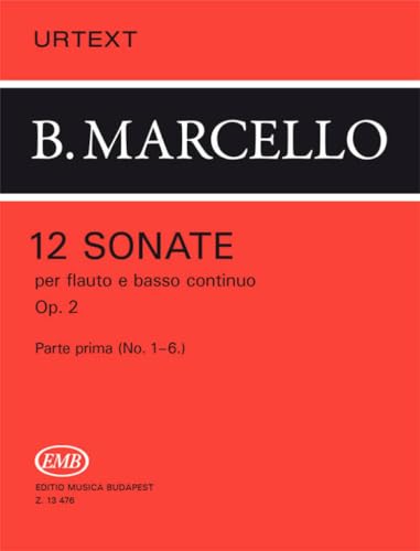 12 sonate per flauto e basso continuo 1 Op. 2