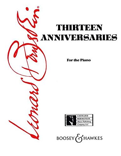 13 Anniversaries: Klavier. von Boosey & Hawkes, New York