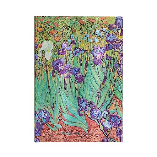 13 Mois 2024 Iris de Van Gogh - Midi - Horizontal - 160 p. von PAPERBLANKS