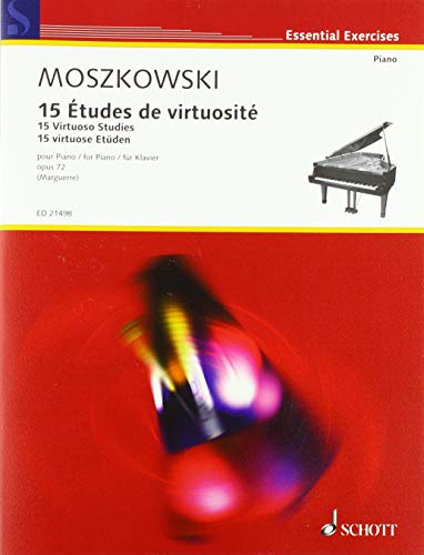 15 virtuose Etüden: op. 72. Klavier. (Essential Exercises)