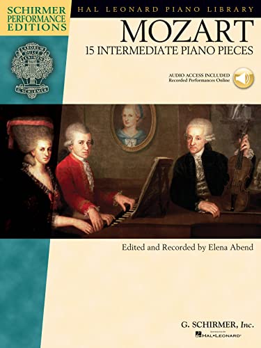 15 Intermediate Piano Pieces (Book & Online Audio): Noten, Sammelband für Klavier (Schirmer Performance Editions) von G. Schirmer