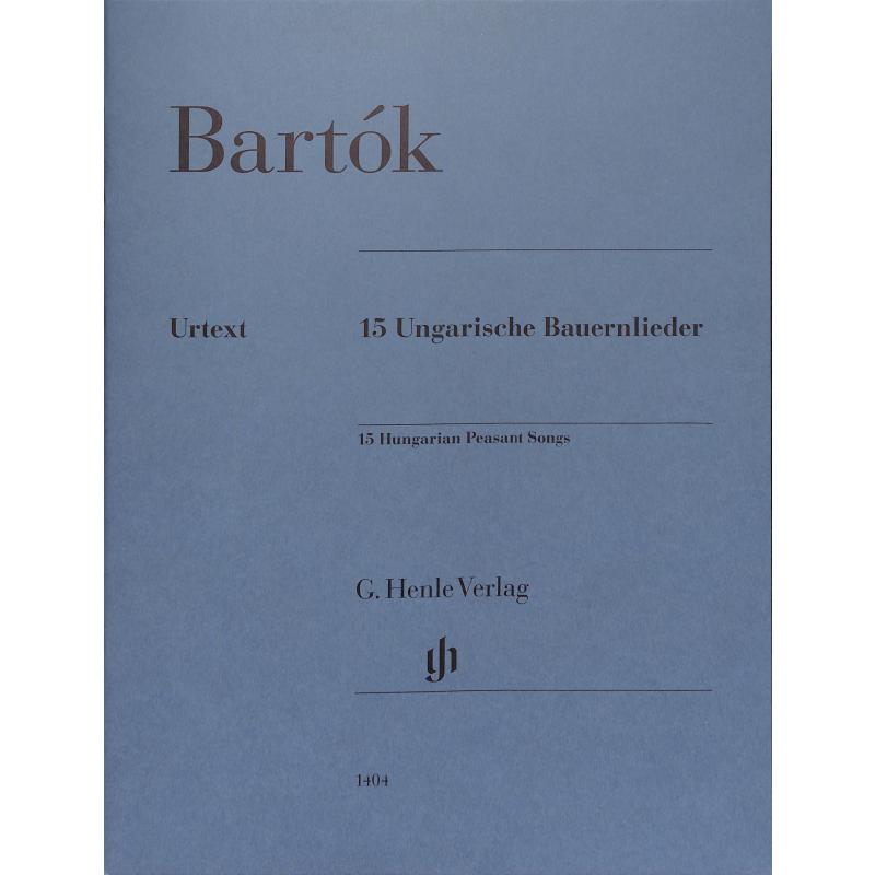 15 ungarische Bauernlieder 15 ungarische Bauernlieder