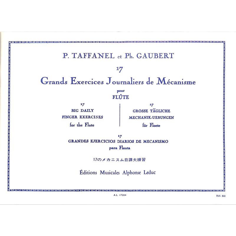 17 grands exercices journaliers de mecanisme 17 grands exercices journaliers de mecanisme