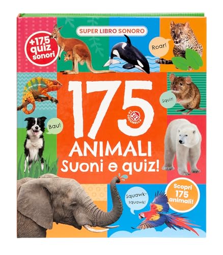 175 animali. Suoni e quiz! Ediz. a colori (Libri sonori) von La Coccinella