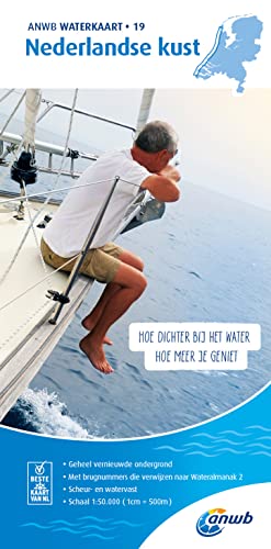 19 Nederlandse Kust: Waterkaarten (ANWB Waterkaart, 19)