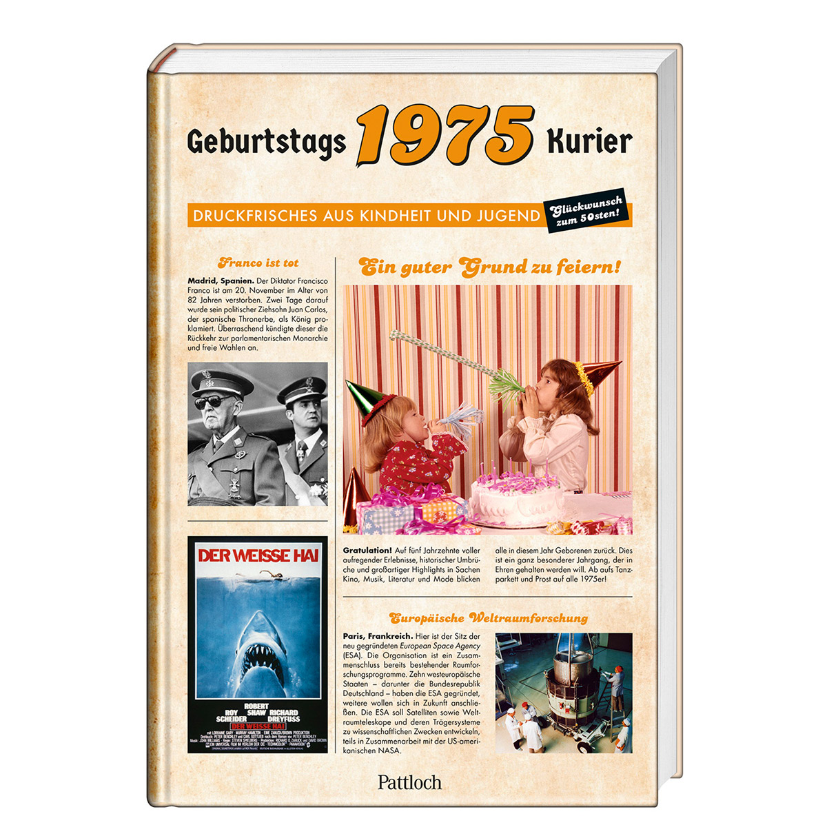 1975 - Geburtstagskurier 1975 - Geburtstagskurier von Pattloch Geschenkbuch