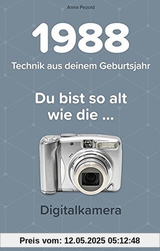 1988 - Technik aus deinem Geburtsjahr. Du bist so alt wie der... Der Geschenktipp für alle Technikfans | 30. Geburtstag