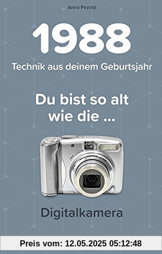 1988 - Technik aus deinem Geburtsjahr. Du bist so alt wie der... Der Geschenktipp für alle Technikfans | 30. Geburtstag