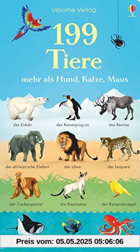 199 Tiere: mehr als Hund, Katze, Maus