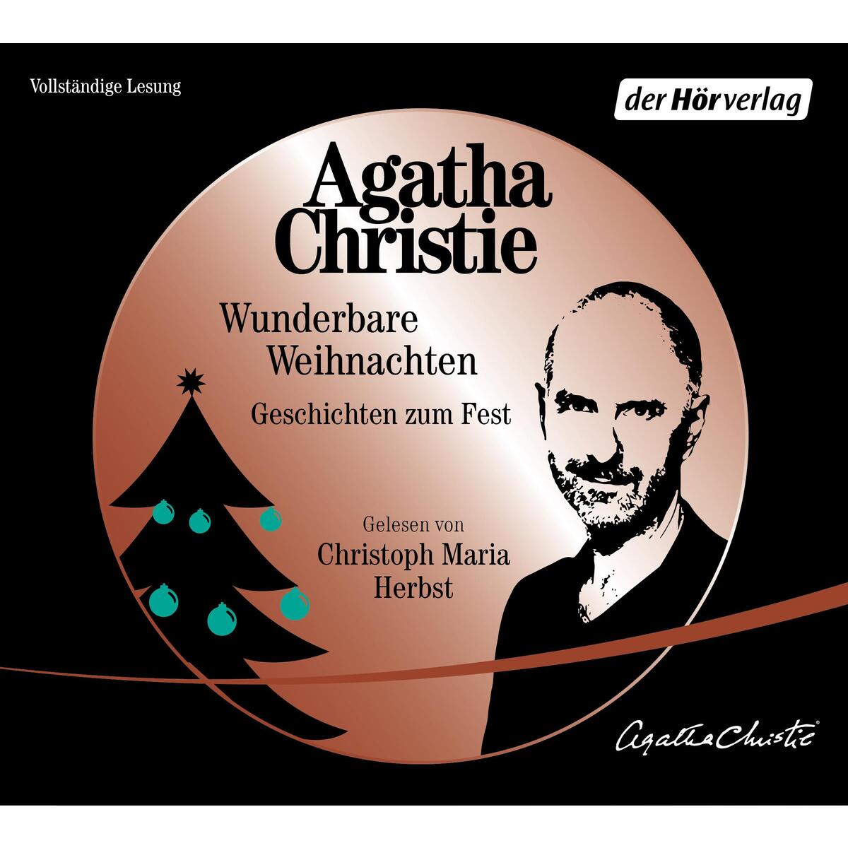 2 CDs Hörbuch Agatha Christie »Wunderbare Weihnachten« von Hoerverlag DHV Der