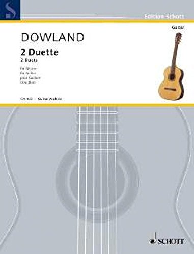 2 Duette: 2 Gitarren. Spielpartitur. (Edition Schott)