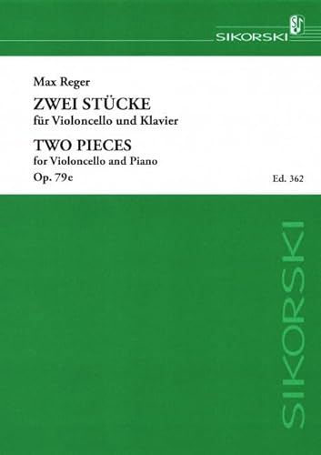 2 Stuecke Op 79e. Violoncello, Klavier von Sikorski Hans