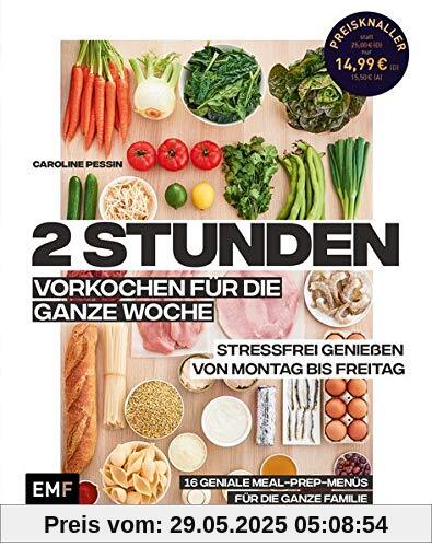 2 Stunden vorkochen für die ganze Woche – 16 geniale Meal-Prep-Menüs für die ganze Familie 2 Stunden vorkochen für die ganze Woche – 16 geniale Meal-Prep-Menüs für die ganze Familie