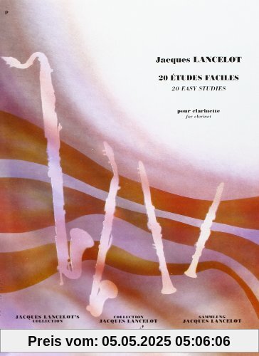20 Etudes Faciles pour clarinette
