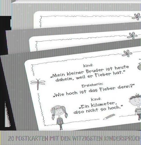 20 Postkarten mit den witzigsten Kindersprüchen aus der Kita (Klett Kita Arbeitshilfen) von Klett Kita GmbH