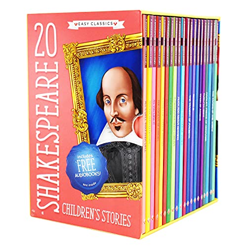 20 Shakespeare Children's Stories: The Complete Collection (Easy Classics): includes QR codes for 20 FREE audiobooks! (20 Shakespeare Children's Stories (Easy Classics)) von Sweet Cherry Publishing