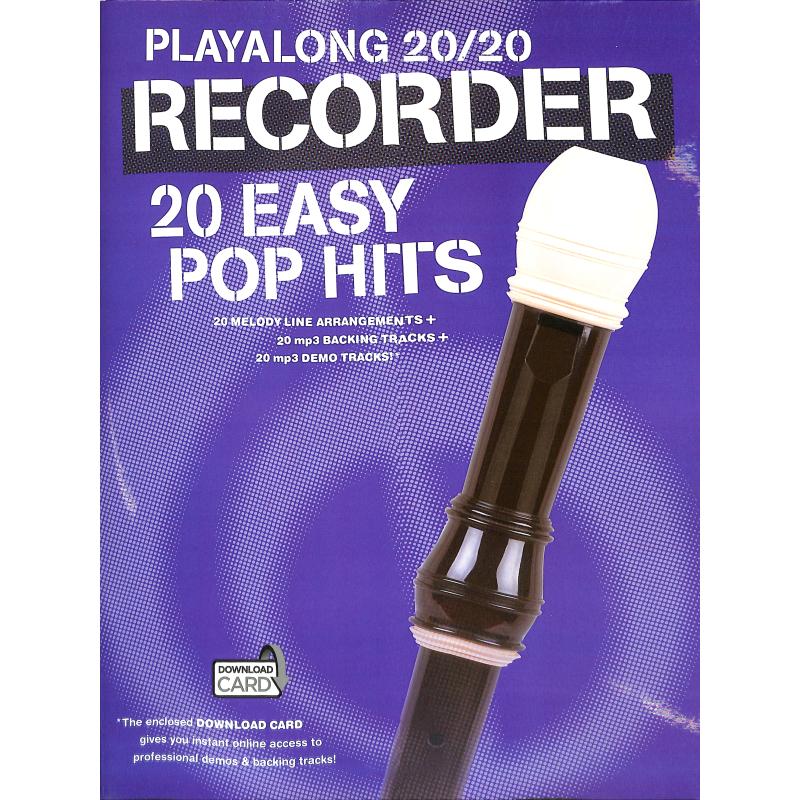 20 easy Pop hits | Playalong 20/20