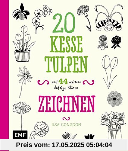 20 kesse Tulpen: und 44 weitere duftige Blüten zeichnen