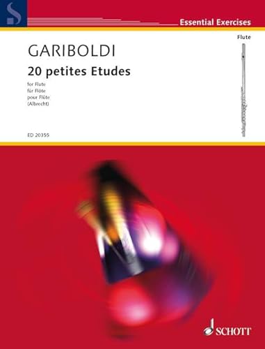 20 petites Etudes: op. 132. Flöte. (Essential Exercises)