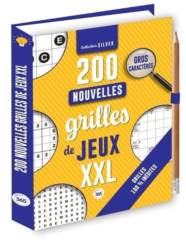 200 nouvelles grilles de jeux XXL pour les séniors - crayon offert 200 nouvelles grilles de jeux XXL pour les séniors - crayon offert von 365 PARIS