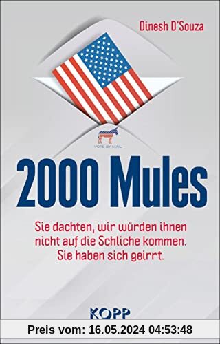 2000 Mules: Sie dachten, wir würden ihnen nicht auf die Schliche kommen. Sie haben sich geirrt.