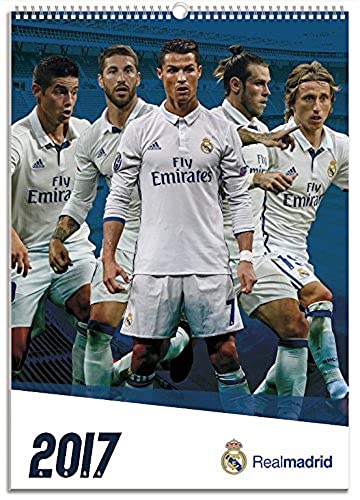 2017 Real Madrid A3 Calendar von Grupo Erik