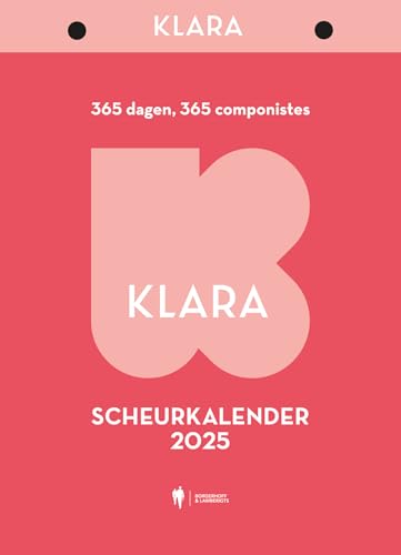 2025: 365 dagen, 365 componistes (Klara scheurkalender: 365 dagen, 365 componistes) von Borgerhoff & Lamberigts