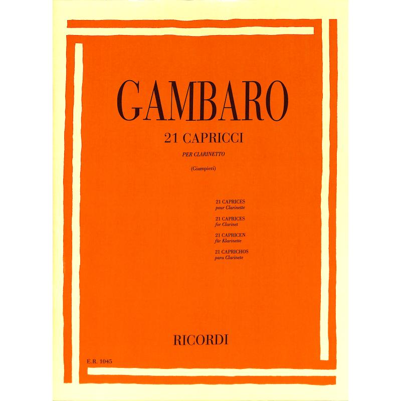 21 Capricci