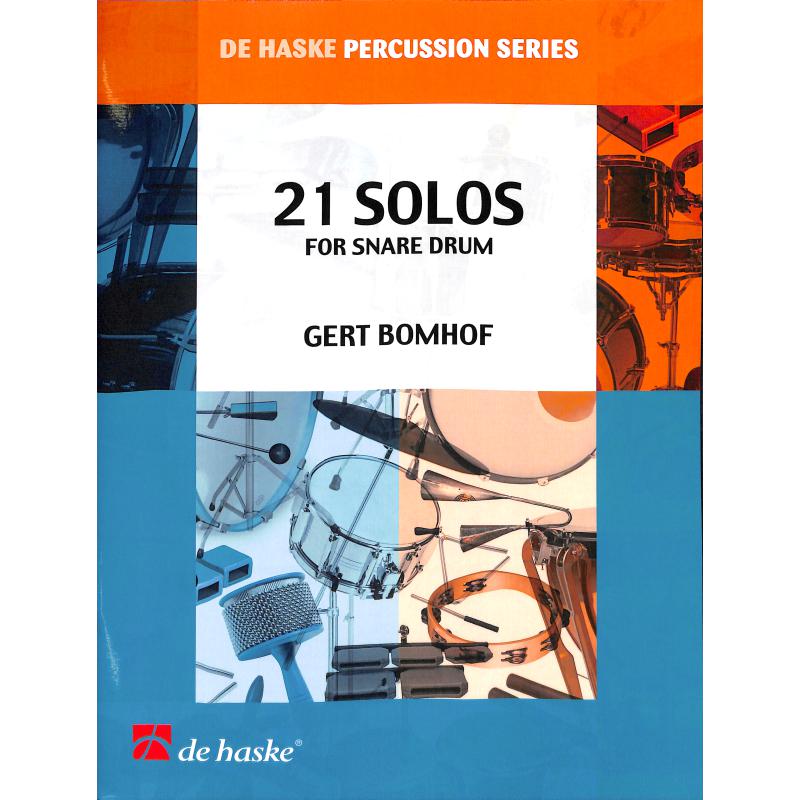 21 Solos for snare drum