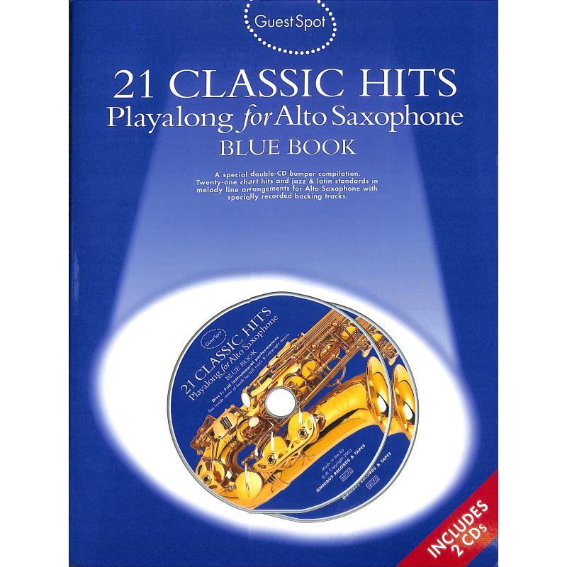 21 classic hits - blue book