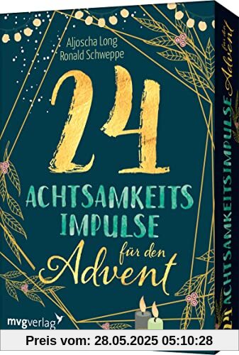 24 Achtsamkeitsimpulse für den Advent: Wertvolle Affirmationen für mehr Gelassenheit, Selbstliebe und Dankbarkeit. Das perfekte Geschenk für die Adventszeit im Kartenformat 24 Achtsamkeitsimpulse für den Advent: Wertvolle Affirmationen für mehr Gelassenheit, Selbstliebe und Dankbarkeit. Das perfekte Geschenk für die Adventszeit im Kartenformat