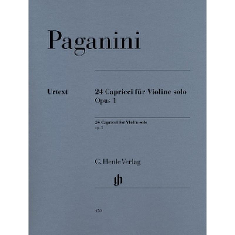 24 Capricci op 1